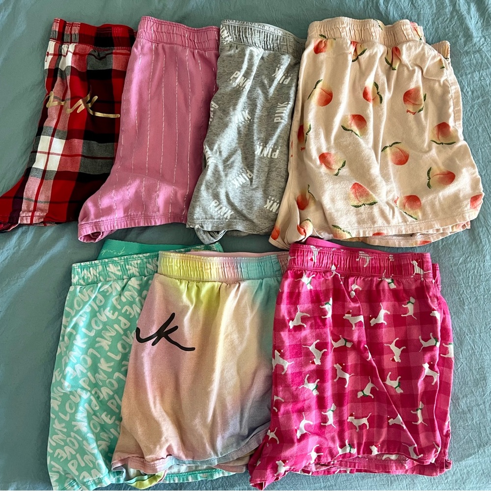 PINK sleep boxer bundle- size Large